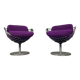 Rudi Verelst Set of 2 Original "Atomic" Ball Wire Lounge chairs, 1971