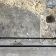 Cadre de lit métallique XXème