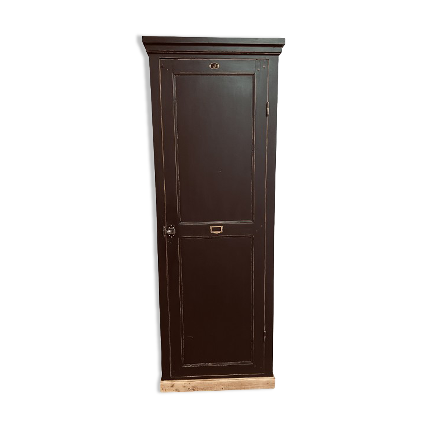 Bonnetière armoire parisienne noire