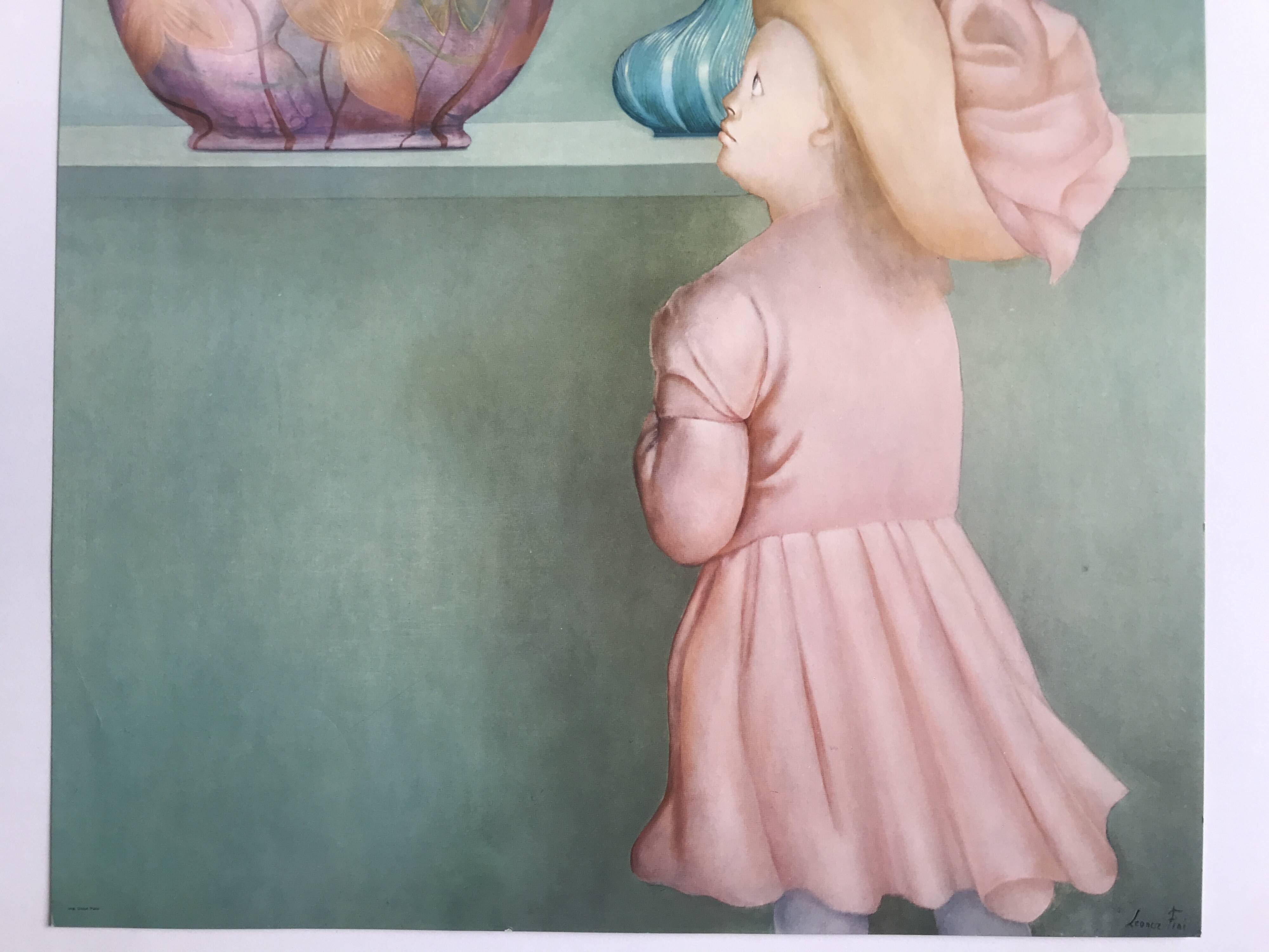 Original poster by Léonor FINI, Galerie Altmann Carpentier, 1974
