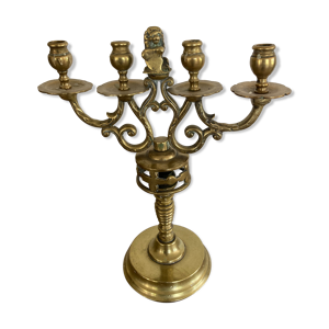 chandelier en bronze