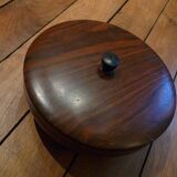 Metal candy maker imitation wood, vintage 60s