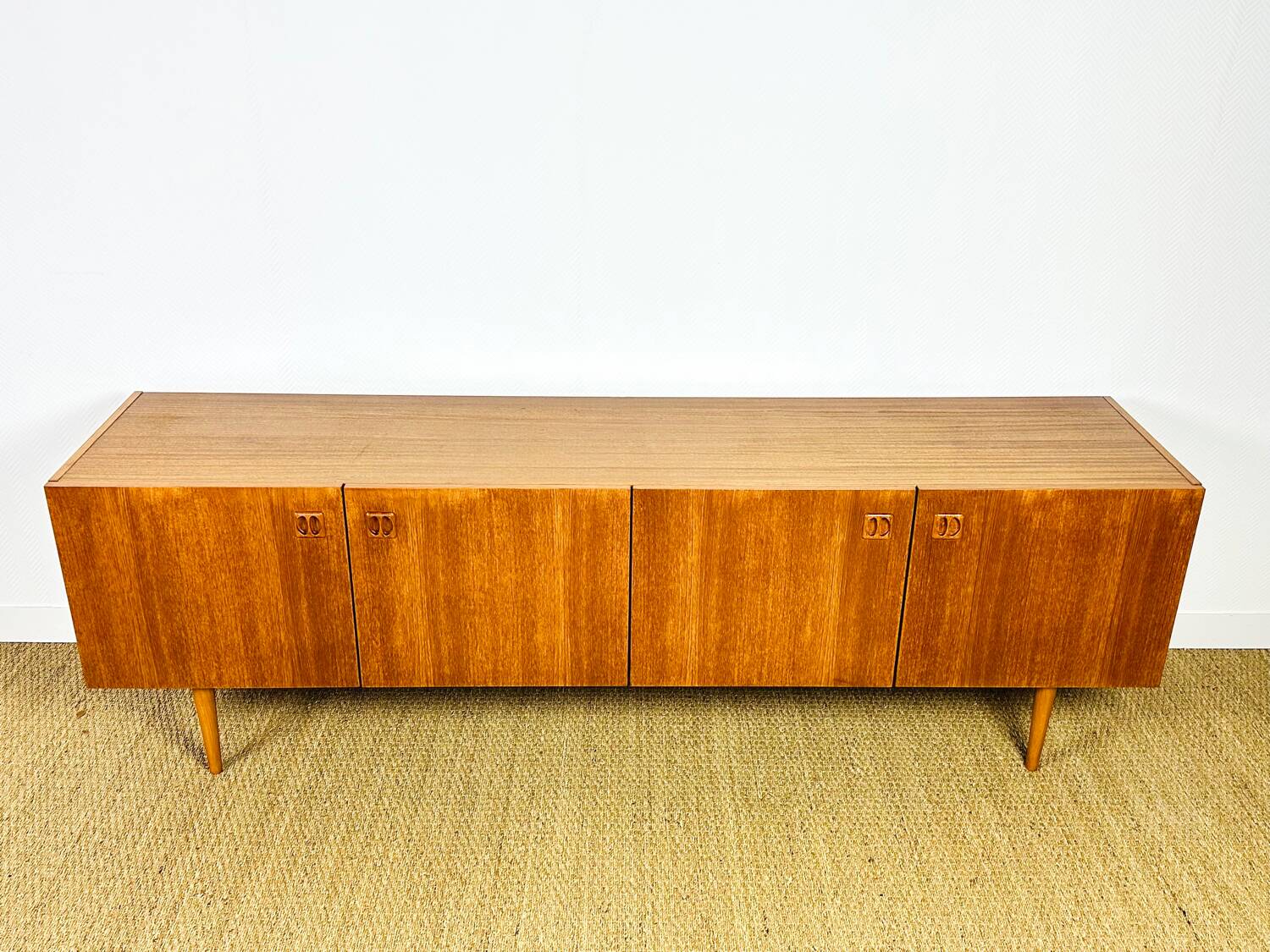 Scandinavian teak sideboard from the 1960s.