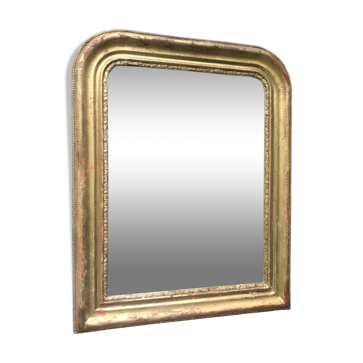Mirror Louis-Philippe gilded 60x48 cm