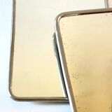 Collection of 3 vintage barber mirrors