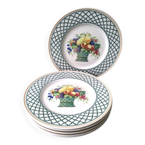6 Assiettes à dessert - villeroy boch