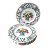 6 Assiettes à dessert Villeroy Boch  Modèle Basket