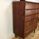 Commode teck scandinave type chiffonnier années 60