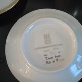 Coffee service. fine porcelain from Limoges. golden