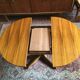 Baumann extended teak table
