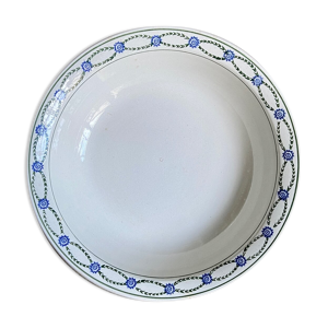 Plat rond et creux St Amand en