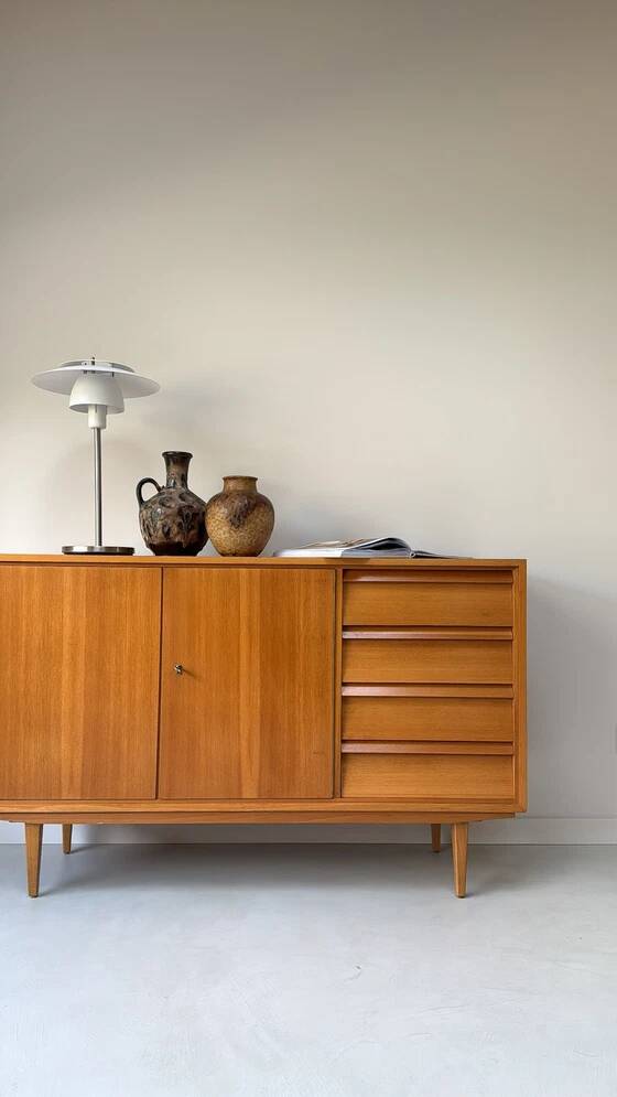 Vintage wooden mid-century sideboard B&K