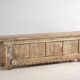 Antique mint green patinated TV cabinet (c.1900) #33