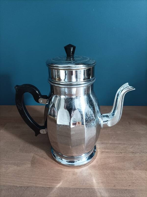 Coffee maker teapot filter Chrome Copper