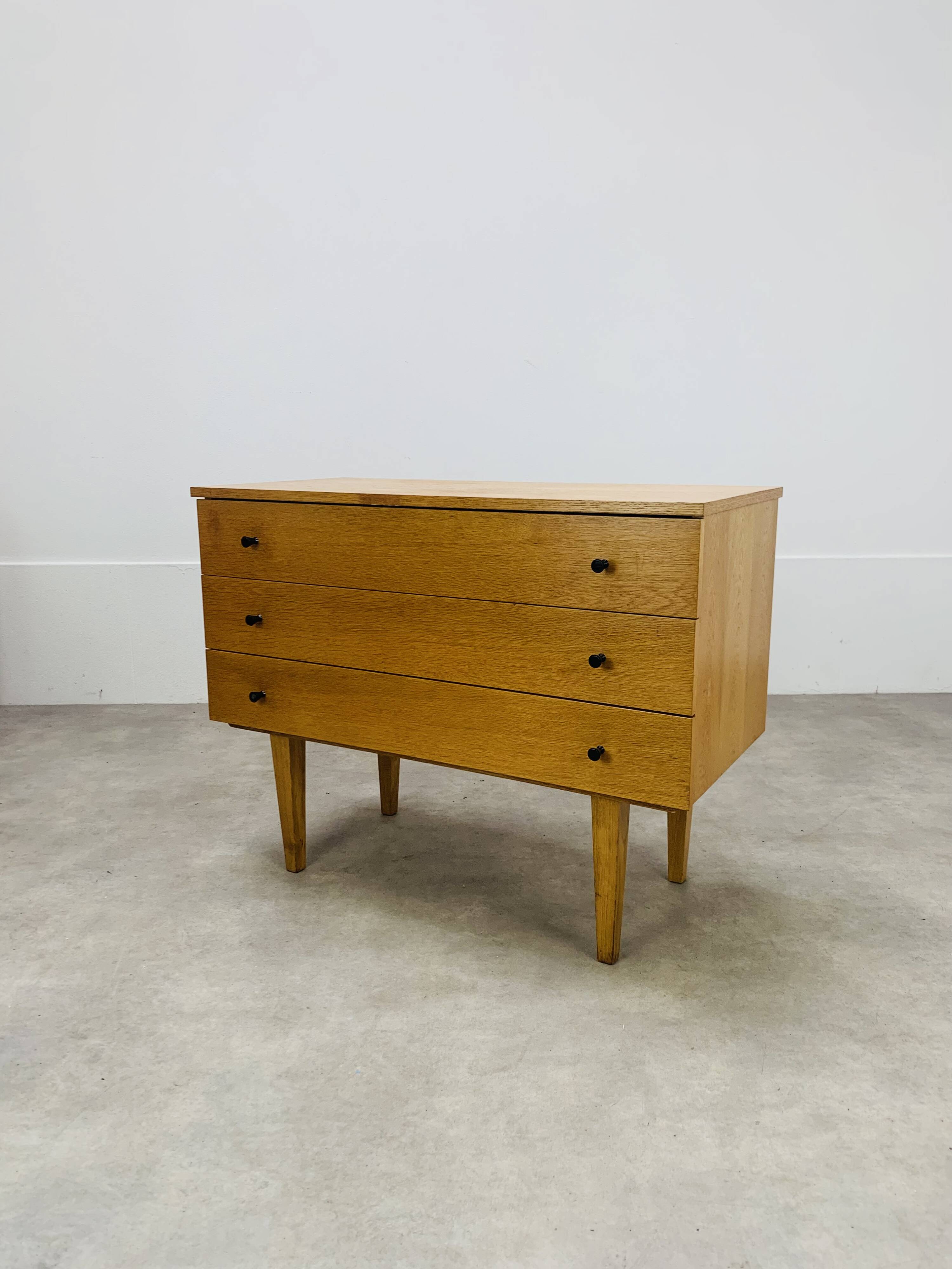 Commode style scandinave en teck, années 60