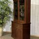 Victorian 19th-century mahogany two-body library