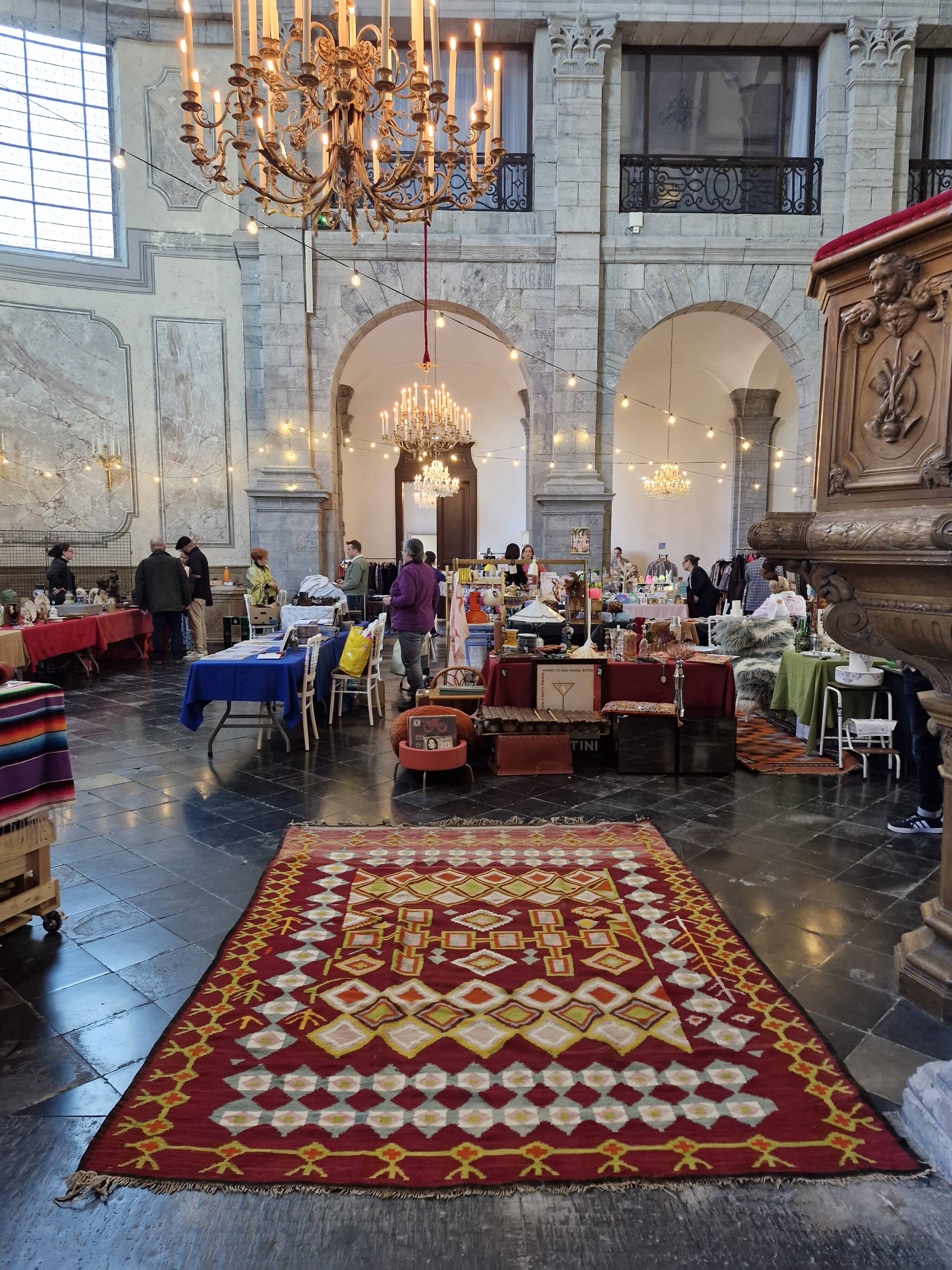 Vintage Berber Kilim Rug