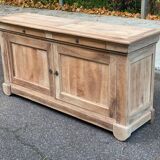 Restored solid wood buffet in the 18th-century Louis Philippe style, 180cm