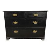 Commode noire