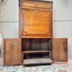 Tuart jean-baptiste ii marquetry wood secretary, stamped
