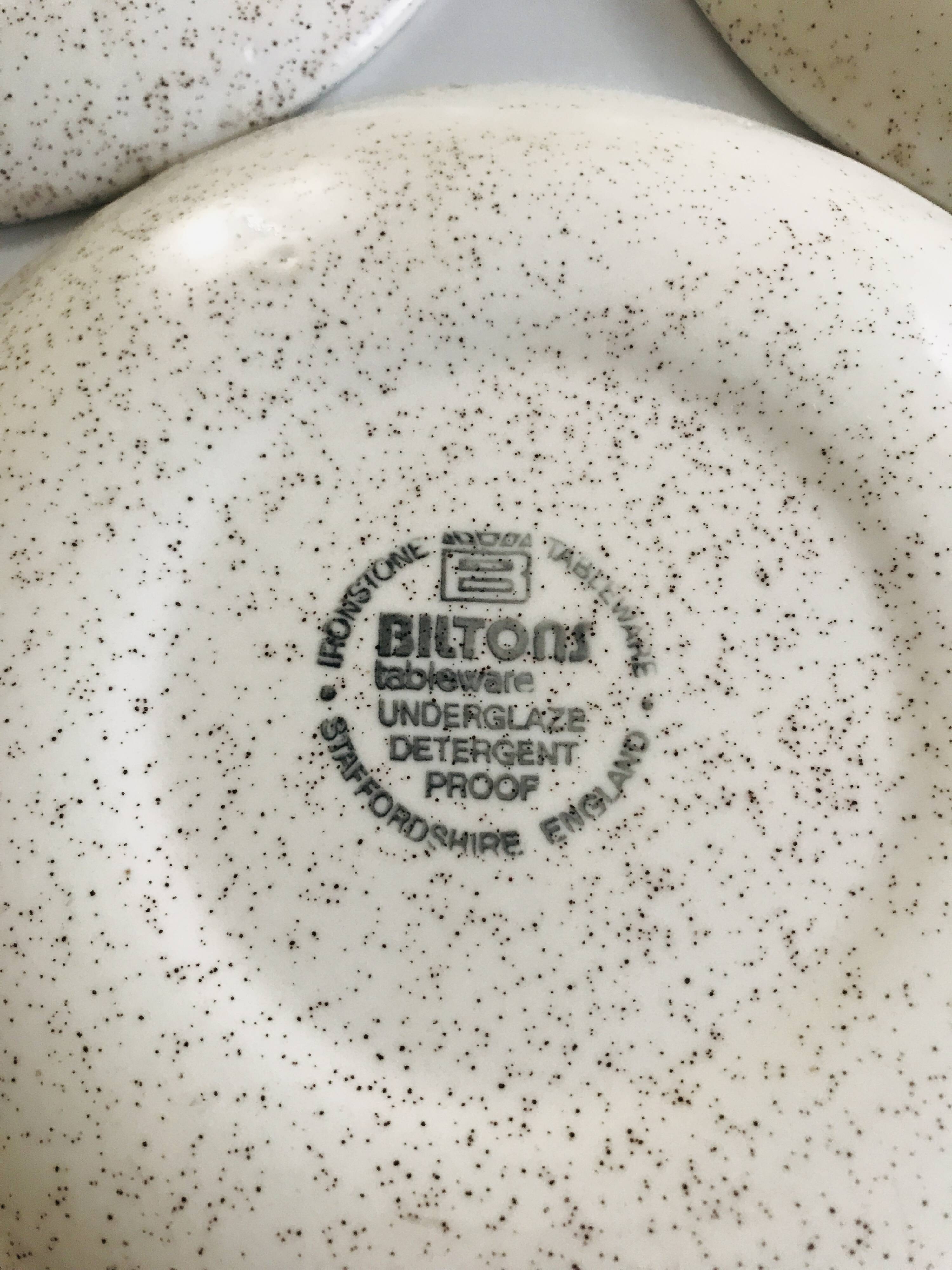 Biltons English dessert plates
