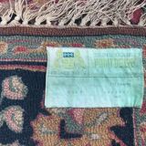 Tapis ancien français janus motif agra  196x296 cm