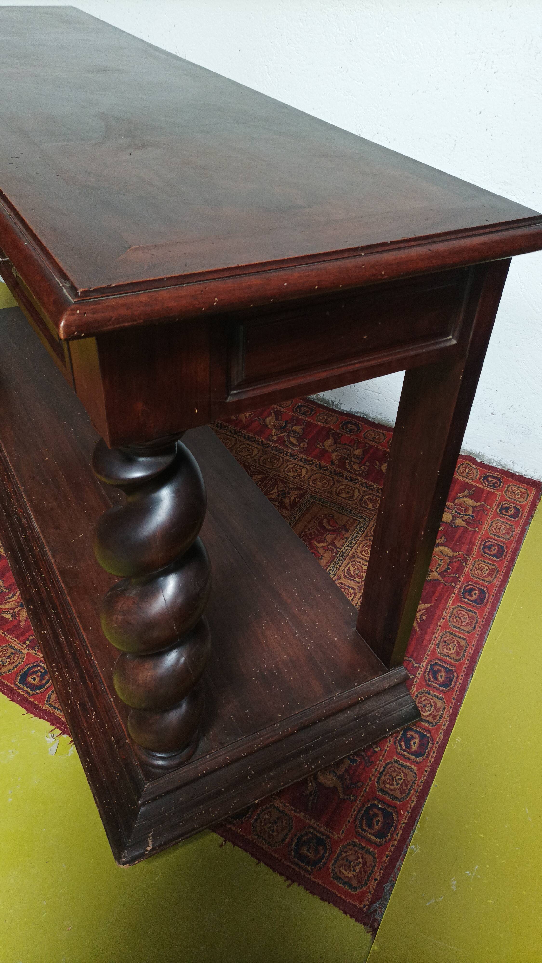 Louis XIII console in walnut