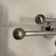 Steel Italian Sconces Sculptural Form Glass Lens 1970 Stilkronen