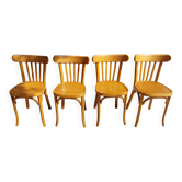 4 vintage Baumann bistro chairs