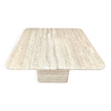 Travertine coffee table from the 1970s, Italy