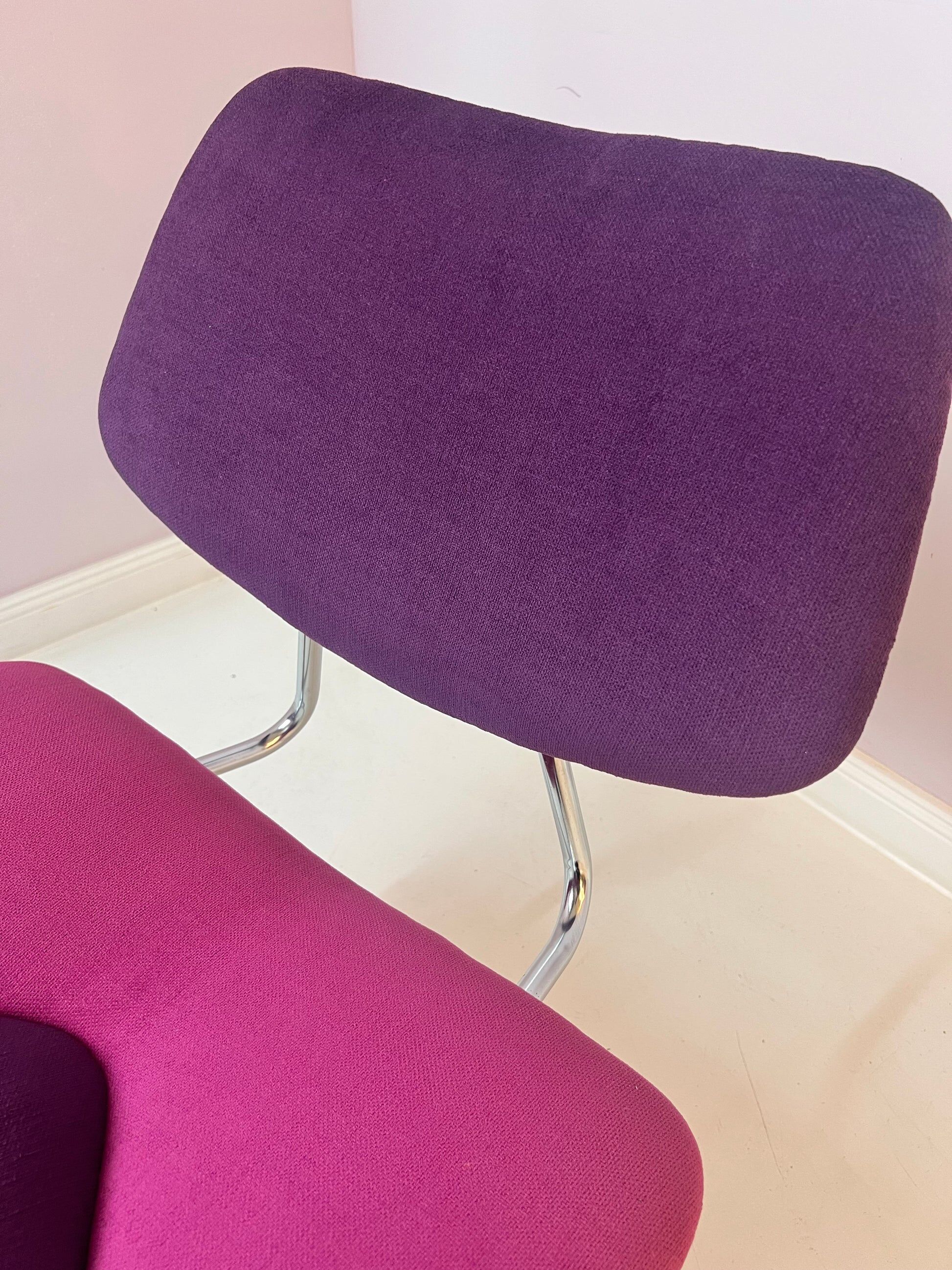 Vermund VL 135 armchair purple pink chrome