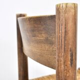 Set of 4 Meribel Chairs by Charlotte Perriand for Steph Simon, 1950s