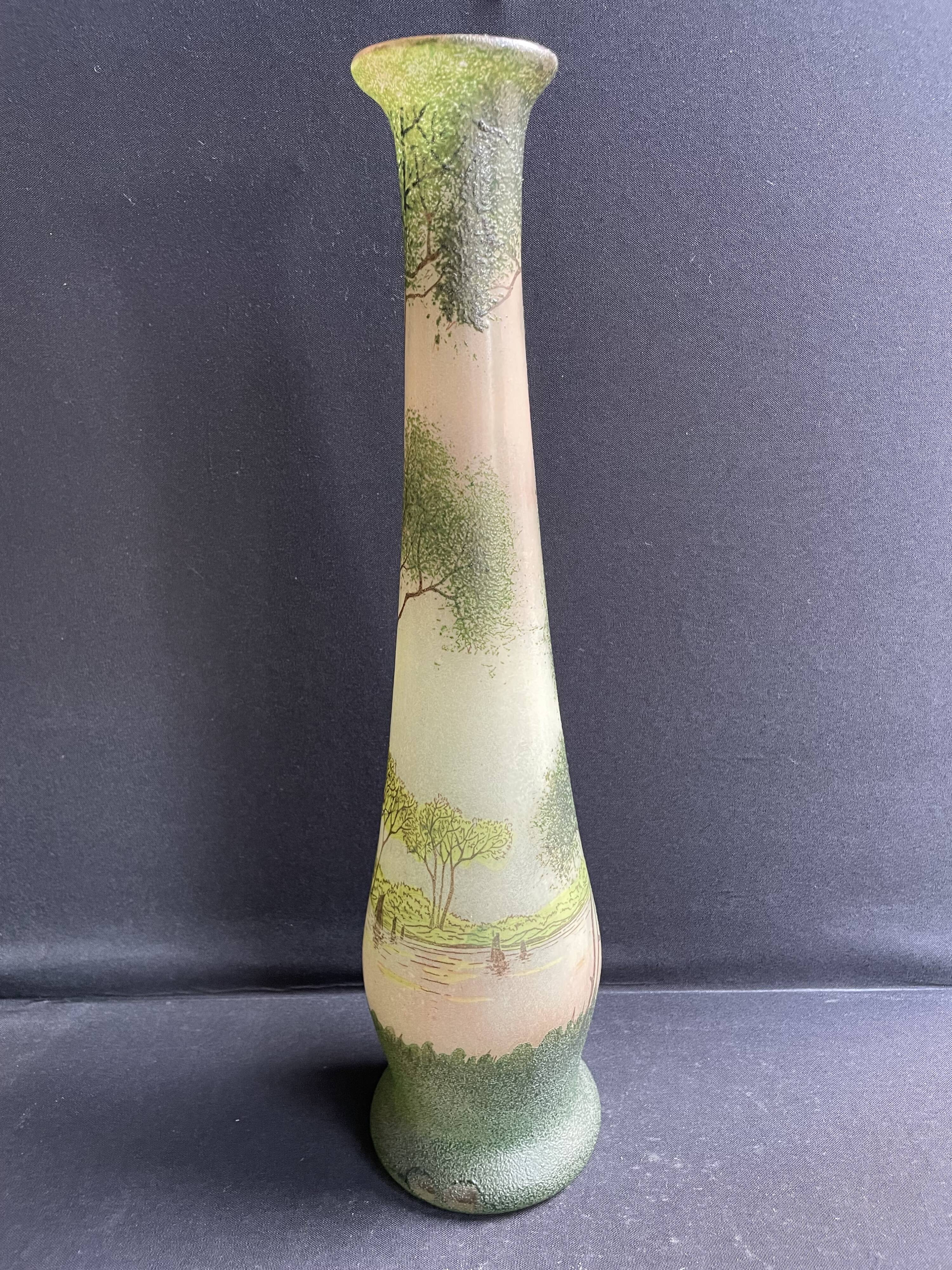 Vase - François Théodore Legras (1839-1916)