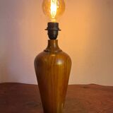 Pied de lampe à poser en bois massif