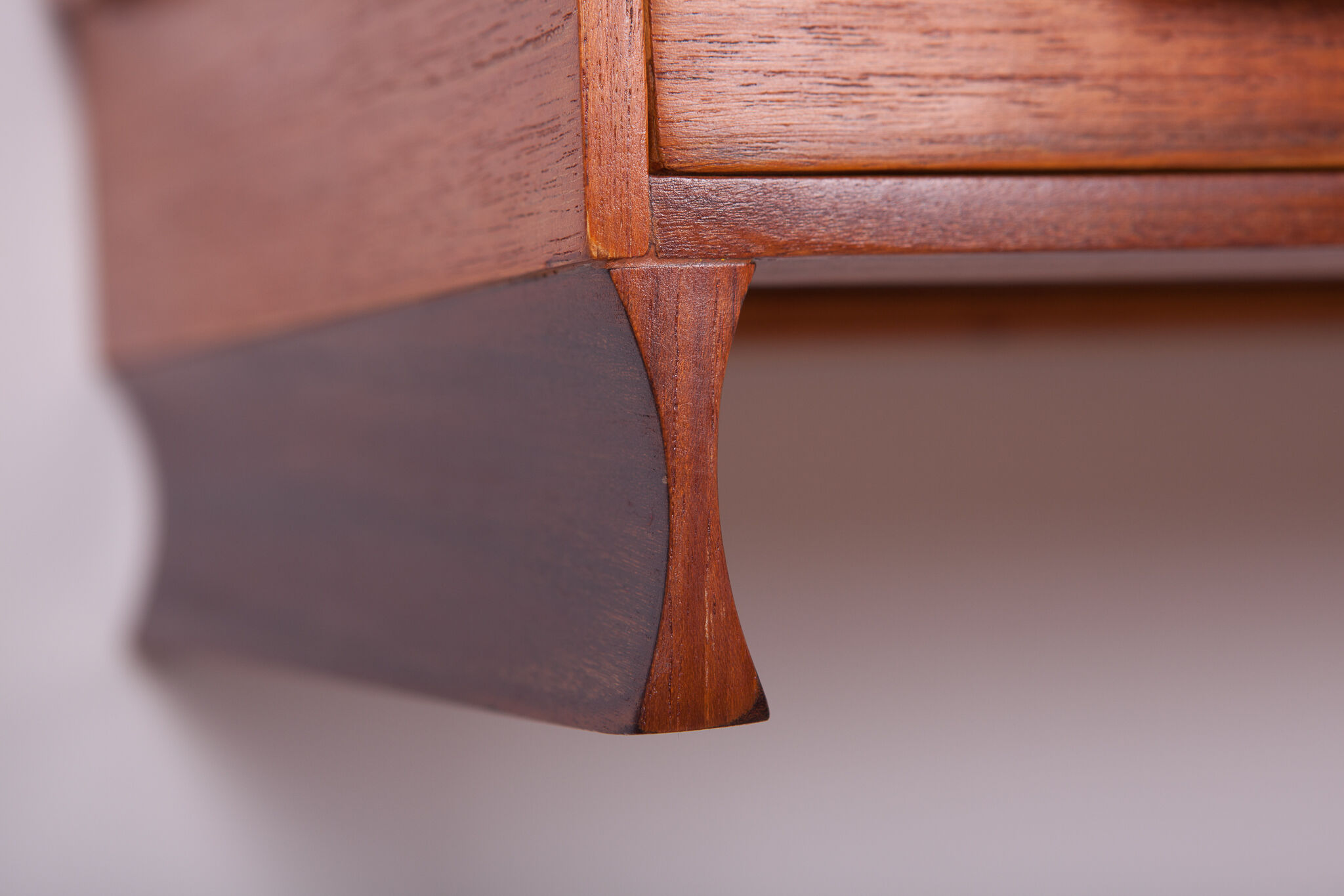 Hanging dressing table & mirror by J. Andersen for CFC Silkeborg, 1960s