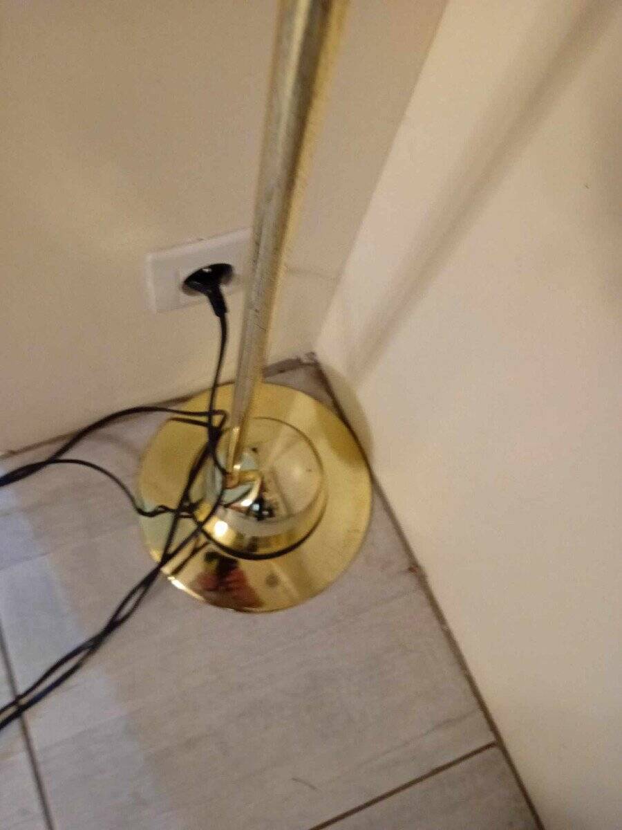 80s standing reading light "brillant éditeur".