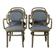 Ensemble de 4 chaises Gemla en hêtre, Suède 1970
