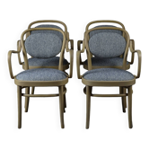 Ensemble de 4 chaises Gemla en hêtre, Suède 1970