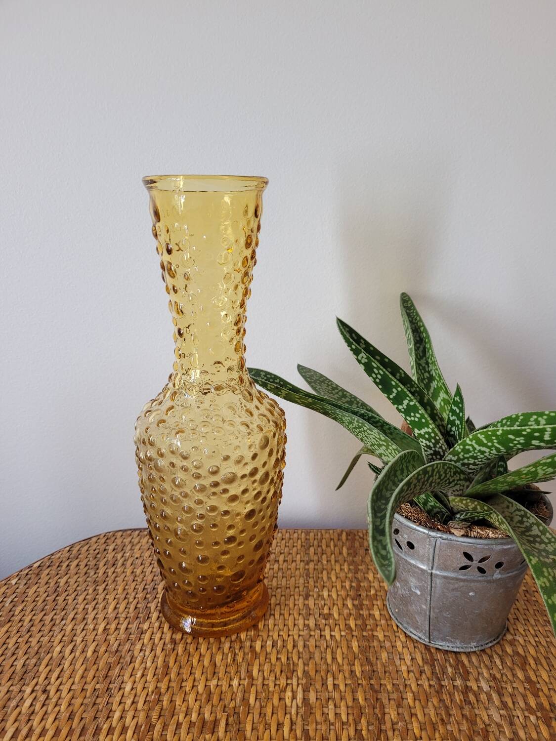 Vase ambré Empoli