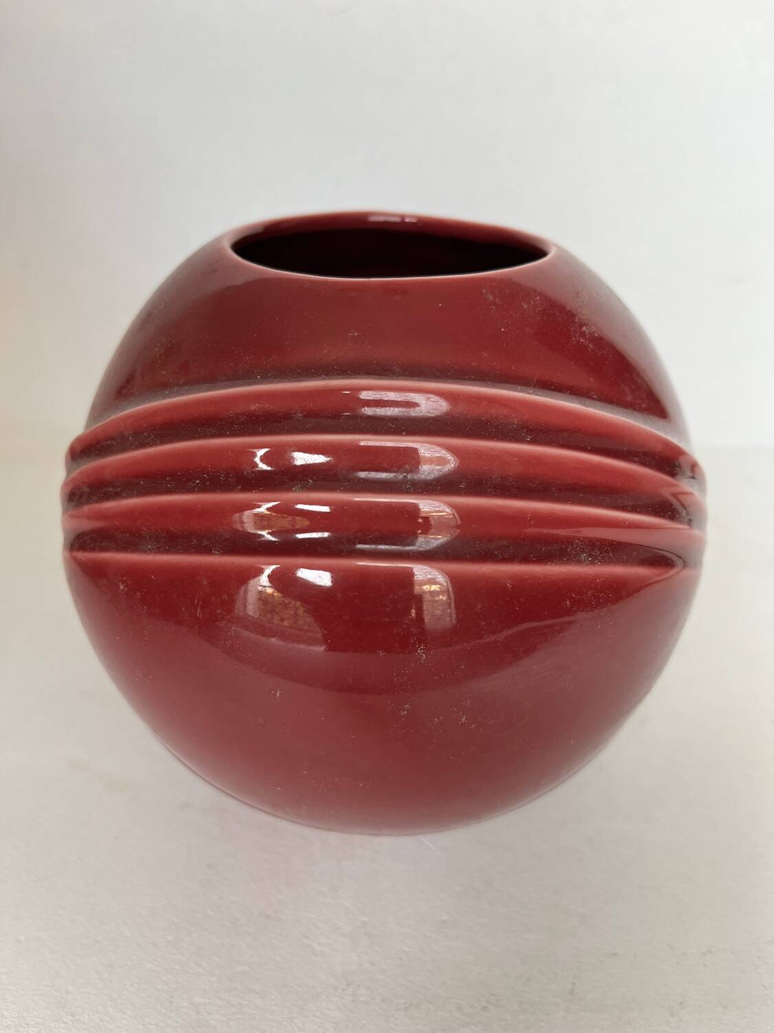 Vase boule art déco