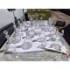 Lot de 20 carafes en verre et cristal