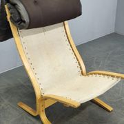 Ingmar Relling Siesta Lounge Chair in Leather, Norway, 1970s