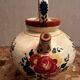 Gargoulette / Jug signed Longchamp - Hand-painted ceramic - Vintage