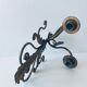 Golden antique wall chandelier