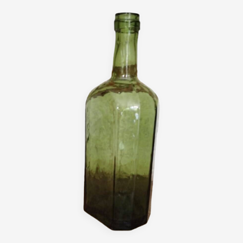 Old bottle hexagonal base