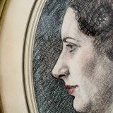 Portrait of Michelle Beck by Albert Patrisse 1935
