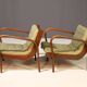 Pair of arm chairs by Karel Kozelka & Antonín Kropáček for Interier Praha,
