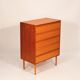 Small chest of drawers Scandinavian years 60