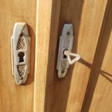 Parisian cabinet art deco raw wood