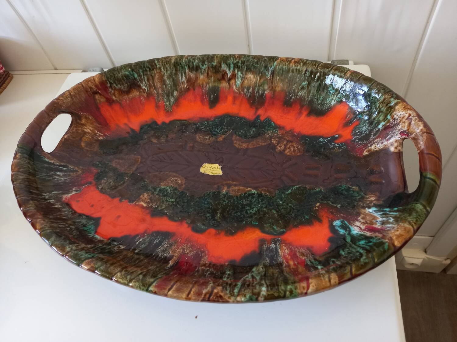 Vallauris serving dish